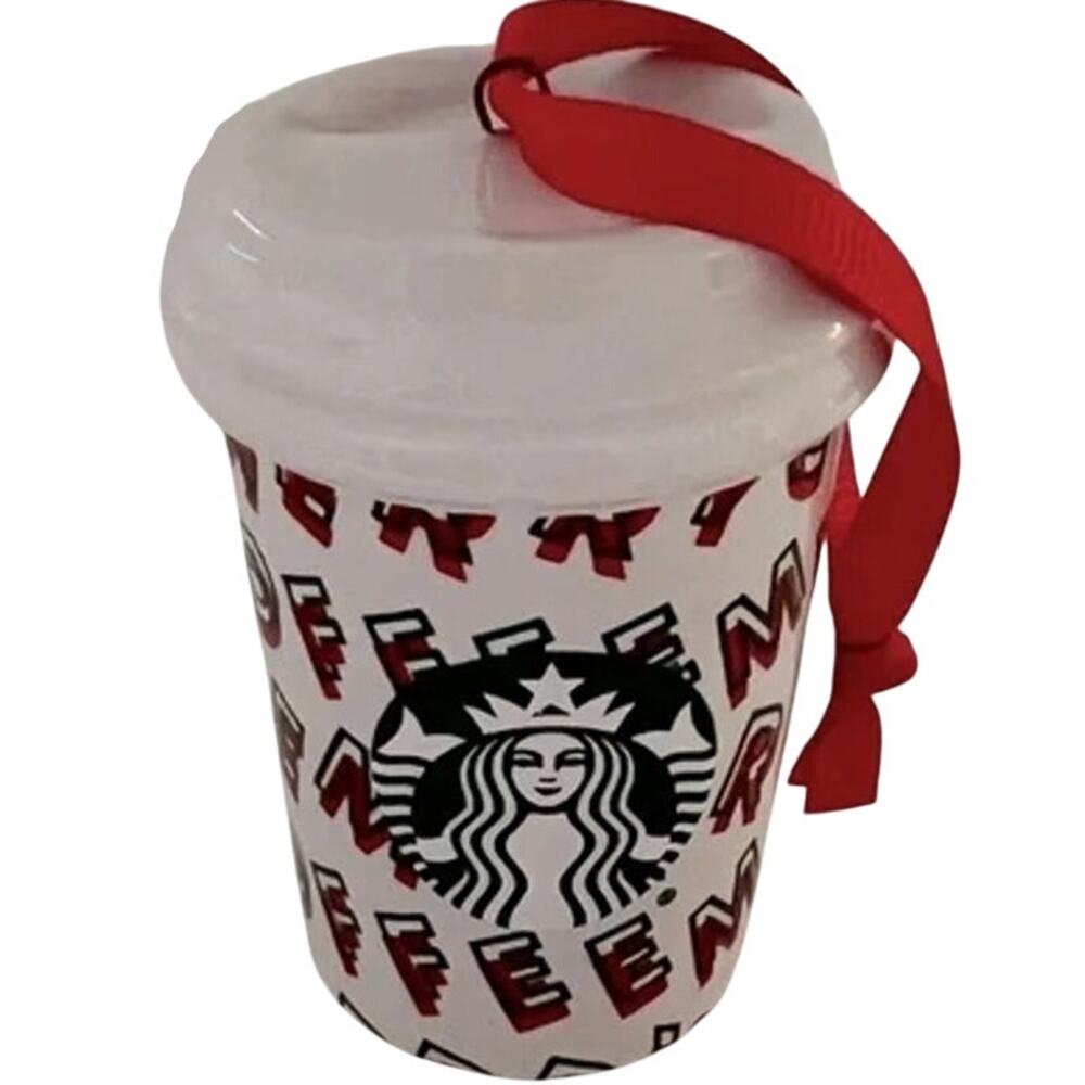 Starbucks 2019 Holiday Cup Collector’s 2.5"  Ornament